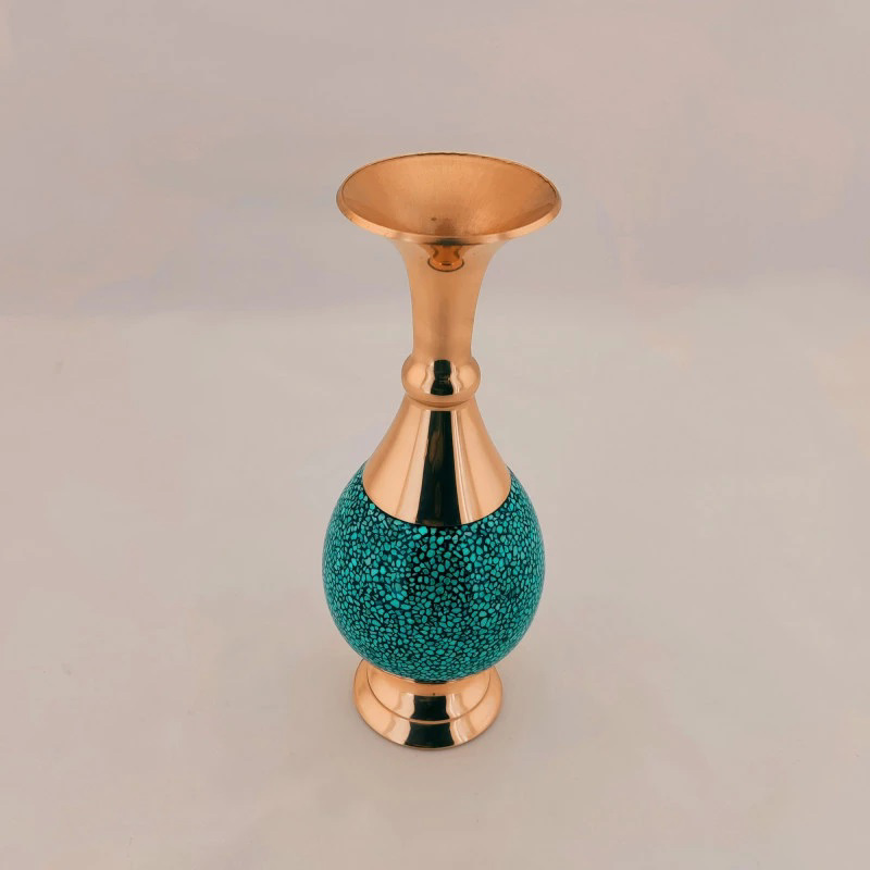 Picture of Turquoise tattoo vase